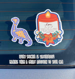 Lighter Sticker • Cow