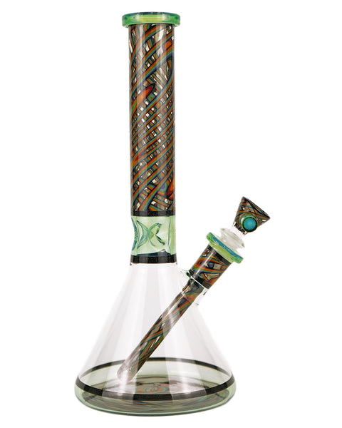 Reverend Morse x Zombie Hand • Double Layer Linework Beaker