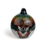 JH Glass • Fox Dotwork Pendant