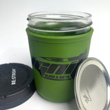 RE:STASH Jar Ignite Logo Olive