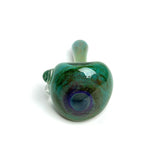 At One • Green Sparkle Frit