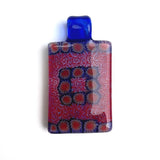 Heathbar • Murrine Tile Pendant #3